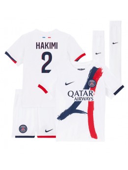 Paris Saint-Germain Achraf Hakimi #2 Dječji Gostujuci Dres kompleti 2024-25 Kratak Rukavima (+ kratke hlače)